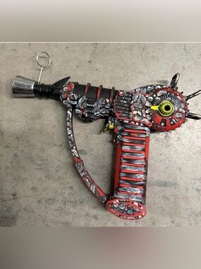 Custom Steampunk Ray Gun Prop Hand Painted CoD Zombies Cosplay Toy